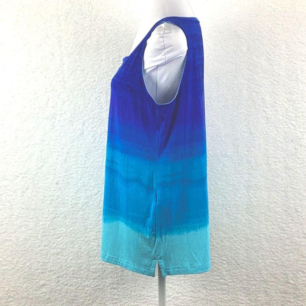 Chico’s Woman’s Size 1 Ombré Tank Top. - Picture 4 of 9